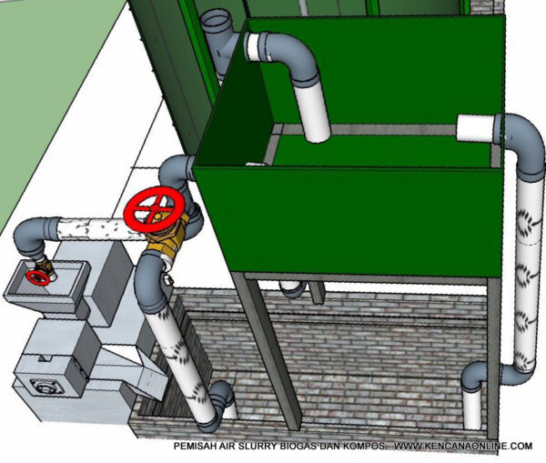 Pemisah Air Slurry Kompos dari Biodigester (6)